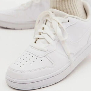 Nike Court Borough Low Recraft White Youth Sz 6Y #DV5456-106